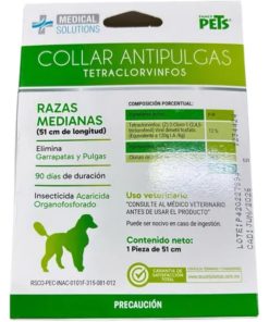 Collar Antipulgas razas medianas 51 cm